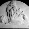 Lunetta  - Lunetta modellata con Orpheus ed animali. Scuola di Roberto Rosati.Scarica il file