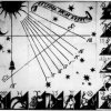 Pannello  - Pannello con meridiana e segni zodiacali. Scuola di Roberto Rosati.Scarica il file