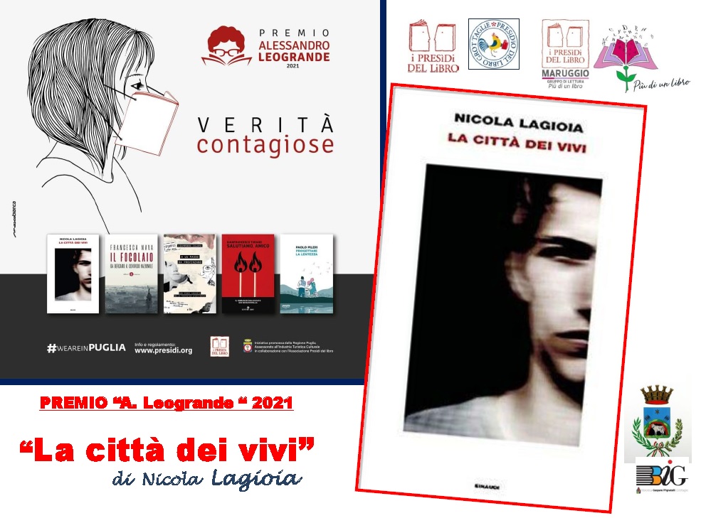 2021 03 22 Incontro autore lagioia 02 locandina premio Alessandro Leogrande