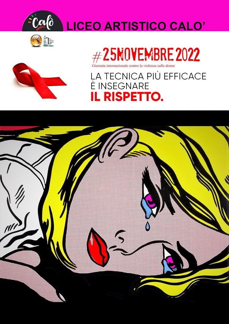25 novembre2021 Giornata contro il femminicidio Manifesto del progetto "LA NUOVA VITA"
