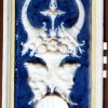 Lesena maiolicata - Lesena maiolicata policroma, modellata, opera di Anselmo De Simone.Scarica il file