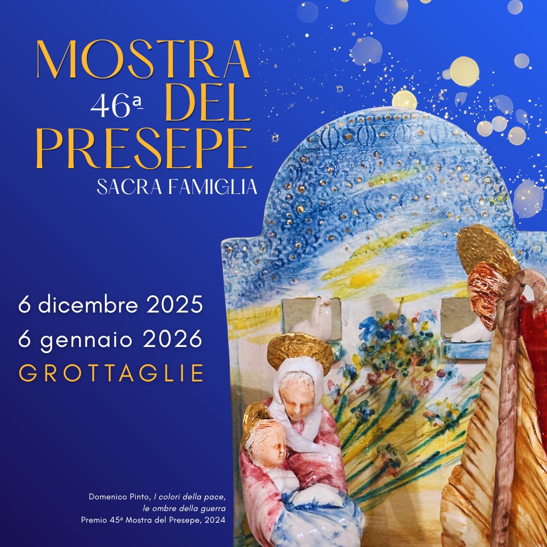 Partecipazione alla 46ª Mostra del Presepe di Grottaglie – “La Sacra Famiglia”