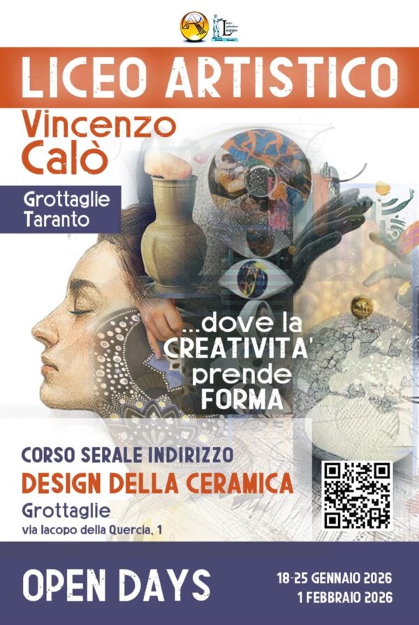 Apertura corso serale indirizzo Design della Ceramica